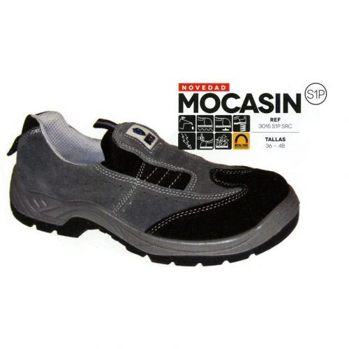 Zapato seguridad mocasín