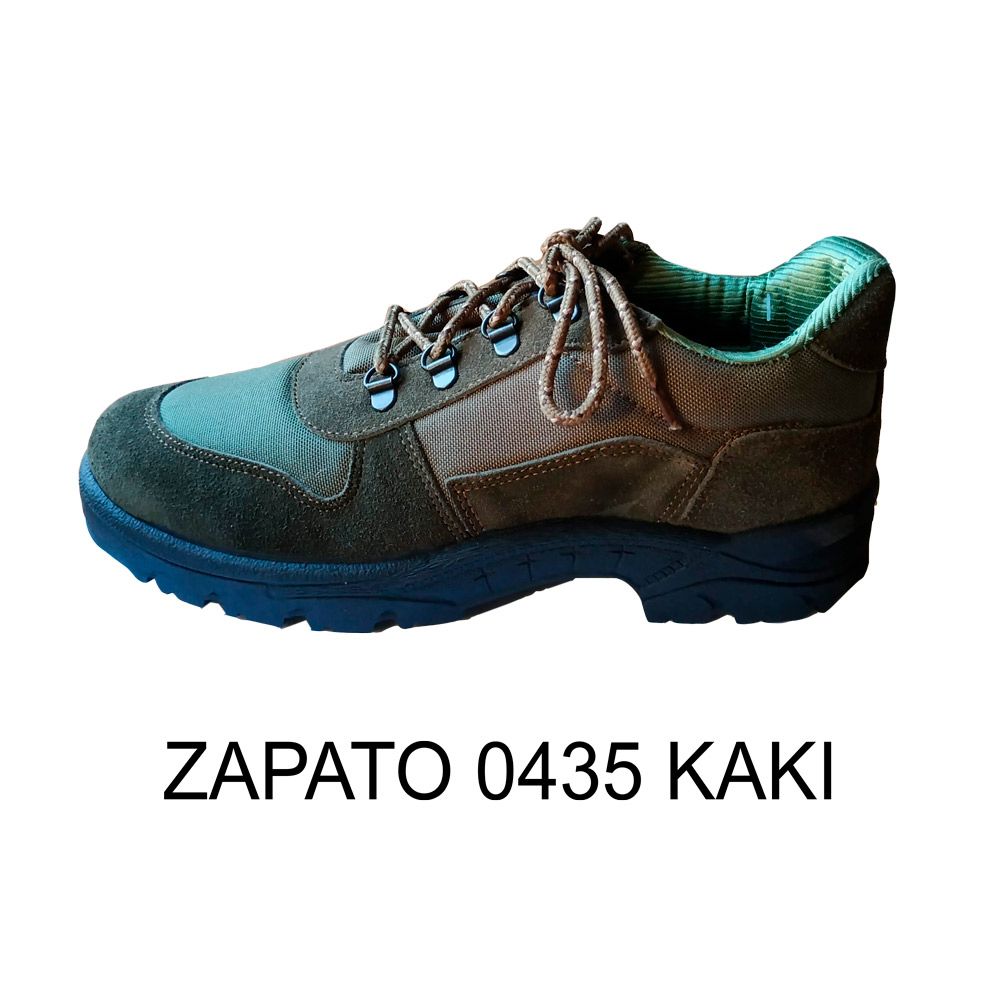 zapato_0435_kaki Zapato trekking kaki